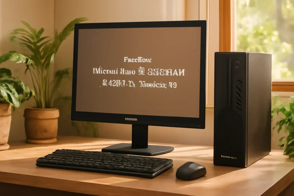 Computador Mancer Intel i3, 8GB RAM, 500GB HD, Monitor 19"