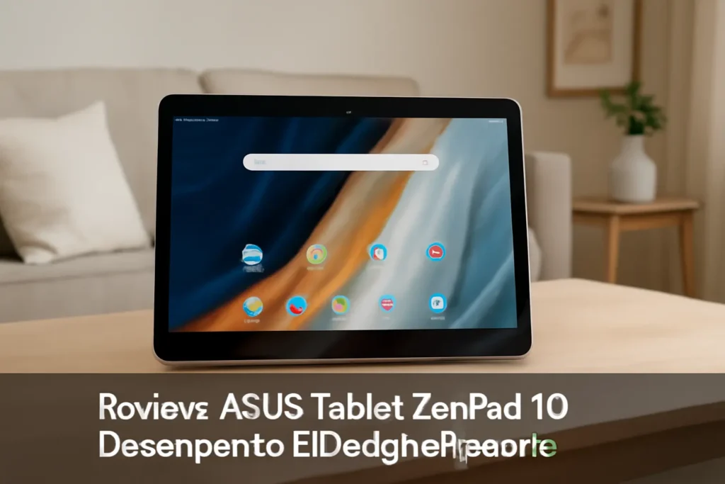 ASUS Tablet ZenPad 10 - Desempenho e Design Atraente