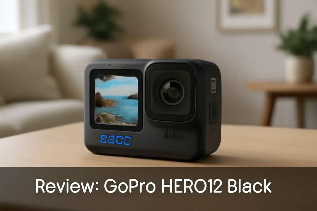 GoPro HERO12 BLACK - Câmera de ação à prova d'água com 5.3K60