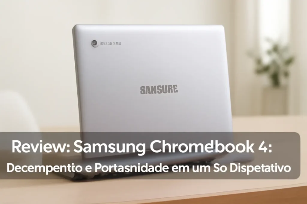 Samsung Chromebook 4: Desempenho e Portabilidade em um Só Dispositivo