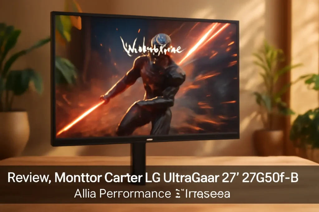 Monitor Gamer LG UltraGear 27” 27GS60F-B: Alta Performance e Imersão