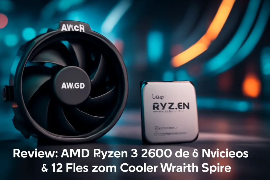 AMD Processador Ryzen 5 3600 de 6 Núcleos e 12 Fios com Cooler Wraith Spire