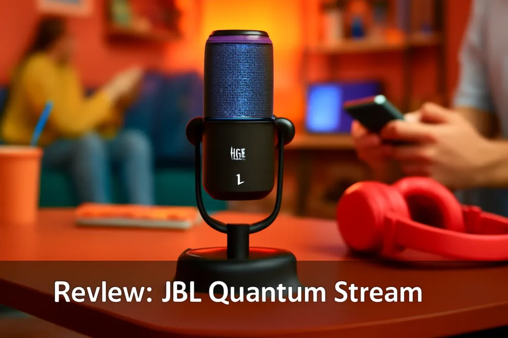 JBL Microfone Gamer Quantum Stream