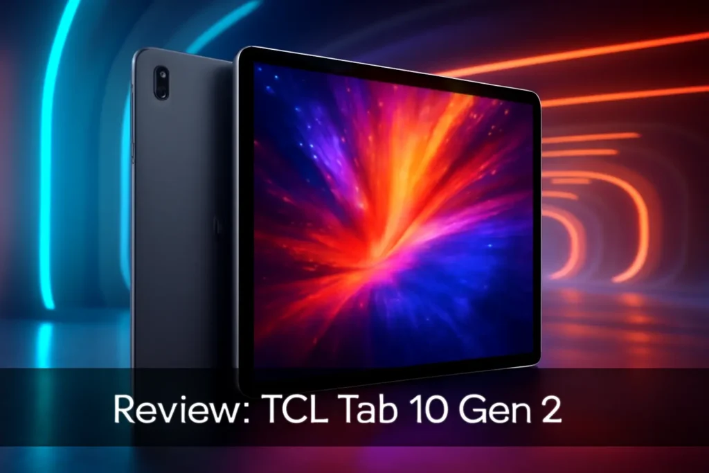 Tablet TCL Tab 10 Gen 2 128GB 4GB RAM WiFi 10.36" FHD+ Cinza - Desempenho e Conectividade