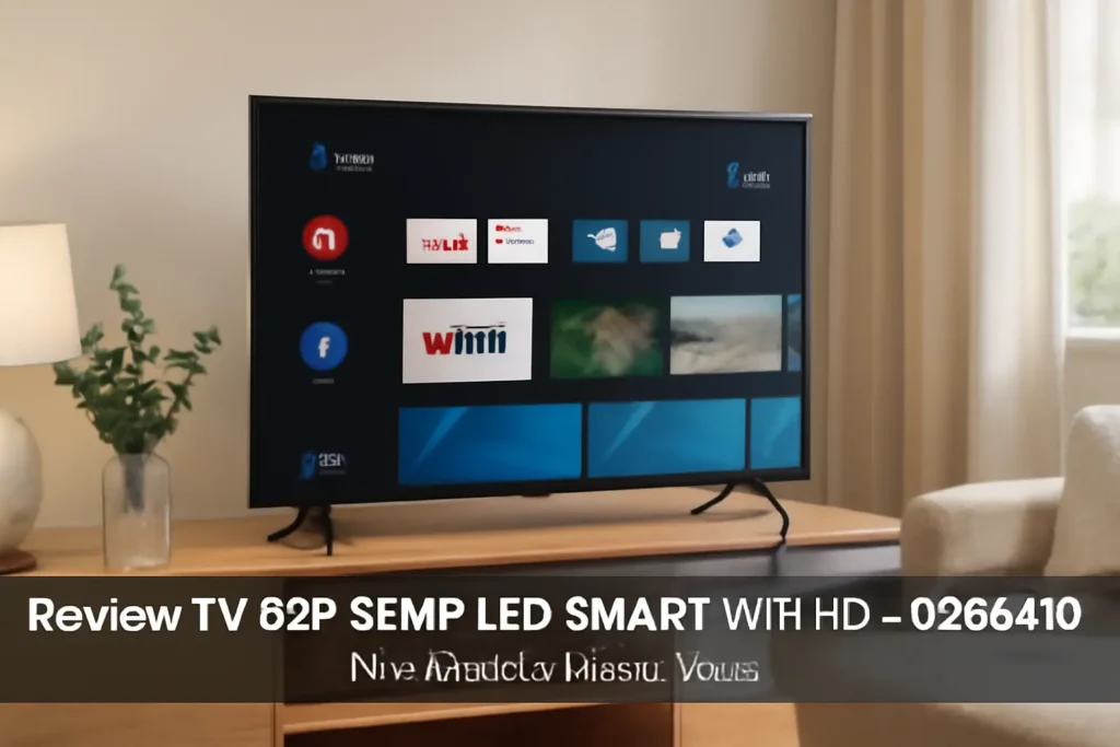 TV 32P SEMP LED SMART Wifi HD - 32R6610: Qualidade e Preço Justo
