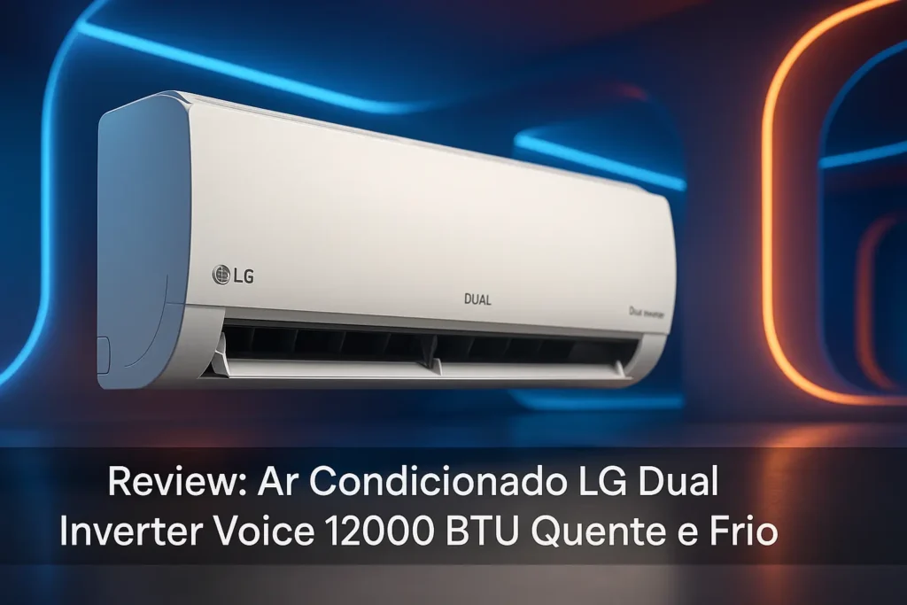 Ar Condicionado LG Dual Inverter Voice 12000 BTU Quente e Frio