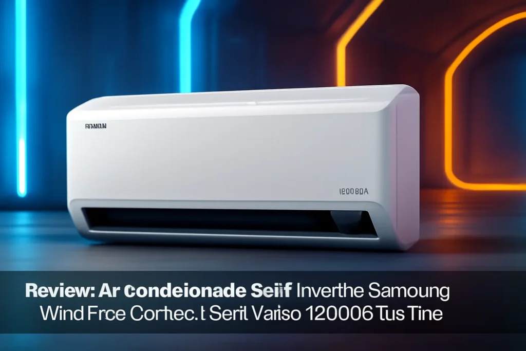 Ar-condicionado Split Inverter Samsung WindFree Connect Sem Vento 12.000 BTUs Frio Branco