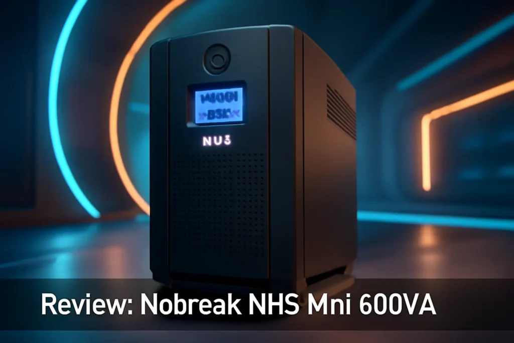 Nobreak NHS Mini 4 Senoidal 600VA: Potência e Confiabilidade