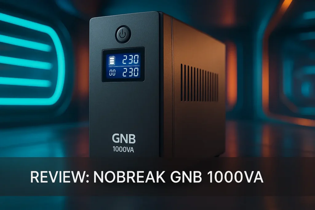 Nobreak Intelbras GNB 1000VA: análise completa e sem filtros