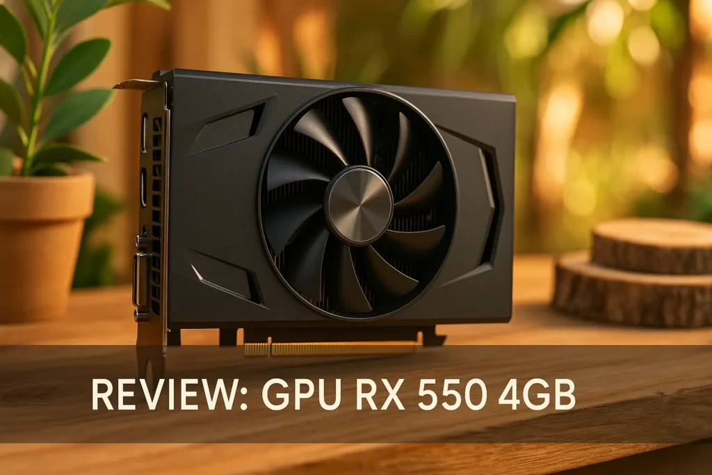 RX 550 da PCYES: desempenho que surpreende?