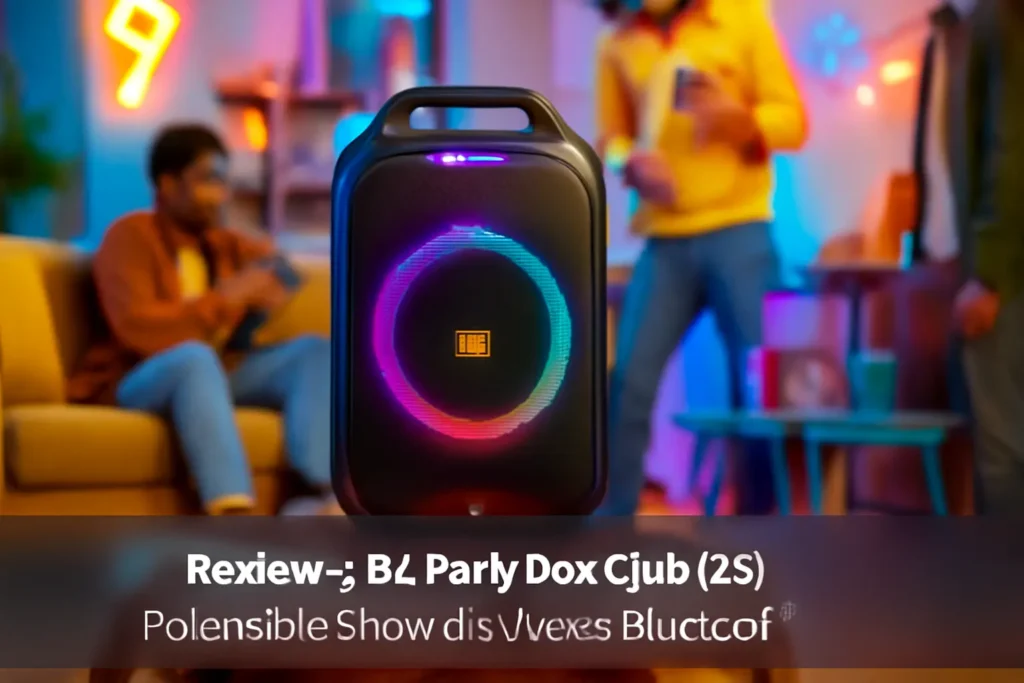 JBL PartyBox Club 120: Potência e Show de Luzes Bluetooth