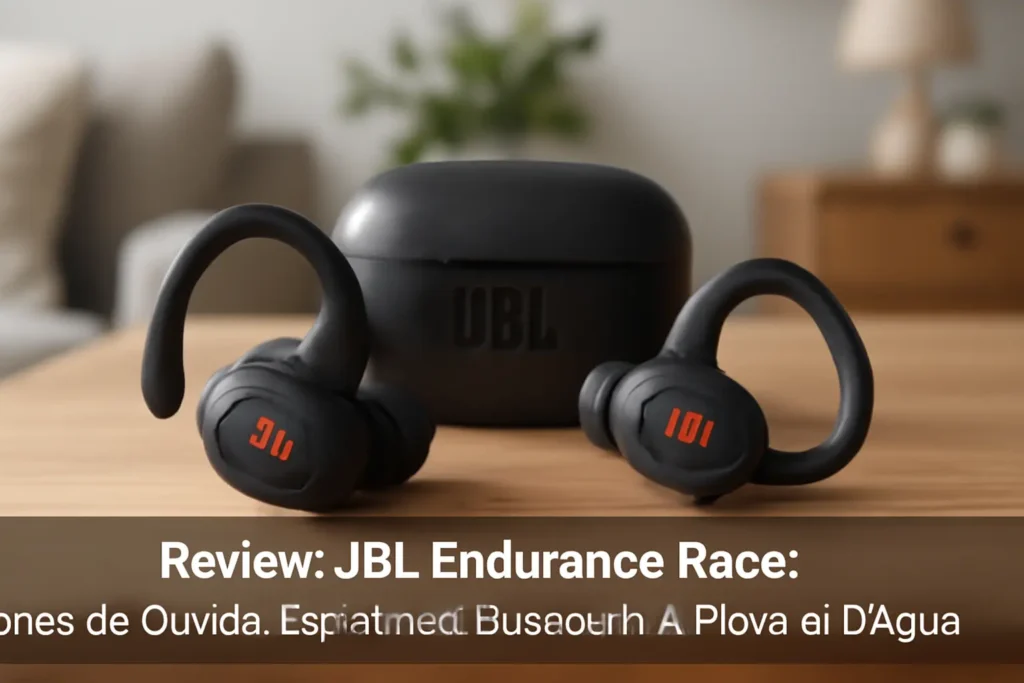 JBL Endurance Race: Fones de Ouvido Esportivos Bluetooth À Prova D'Água