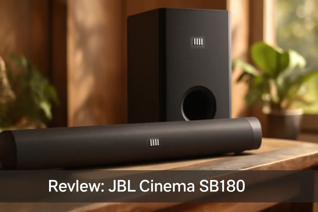 JBL Cinema SB180 Soundbar com Subwoofer 6,5" Bluetooth