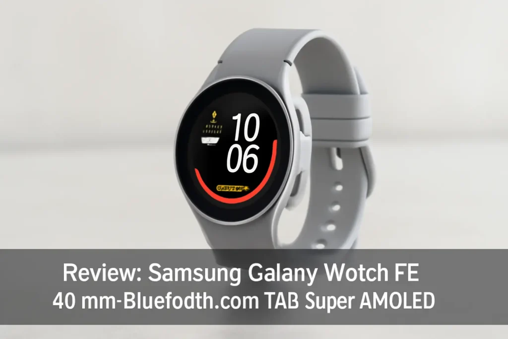 Samsung Galaxy Watch FE 40mm Bluetooth com Tela Super AMOLED