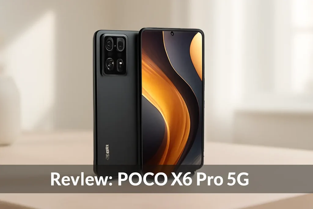 Smartphone Xiaomi POCO X6 Pro 5G 8GB+256GB NFC Dimensity 8300-Ultra 64MP Triple Camera 67W 120Hz AMOLED