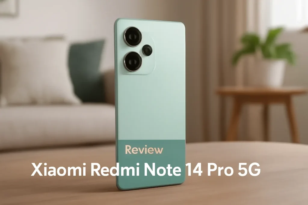 Smartphone Xiaomi Redmi Note 14 Pro 5G Coral Green 8GB RAM 256GB ROM NFC