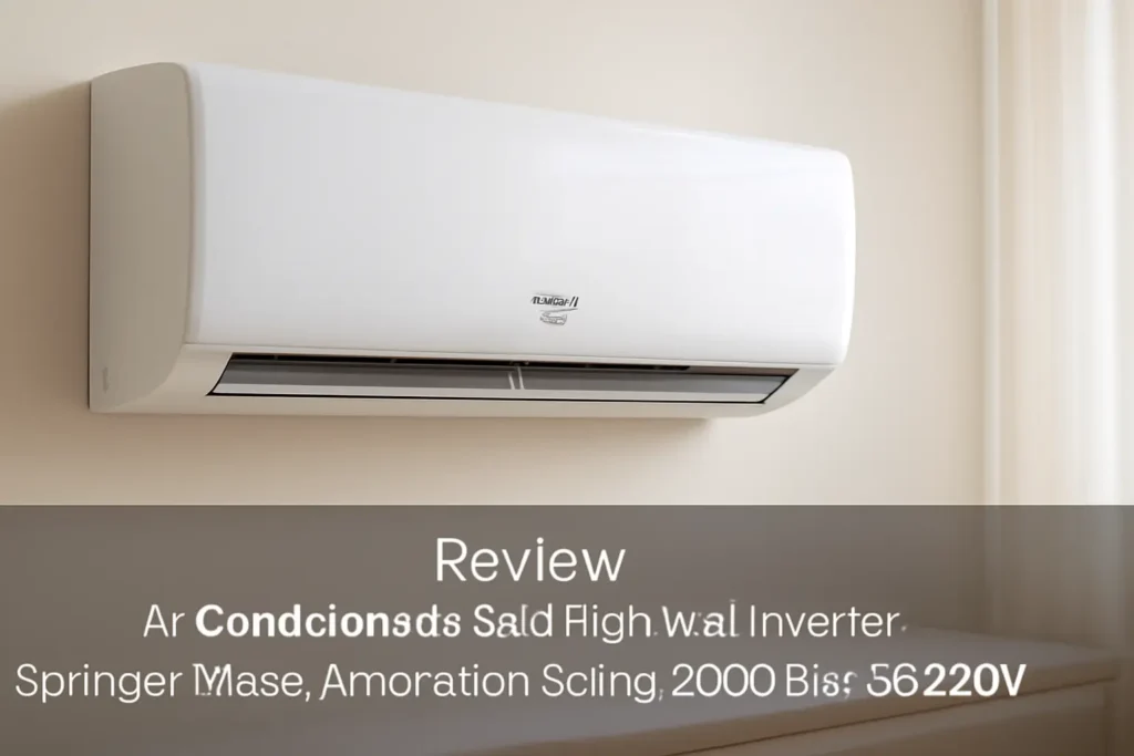 Ar Condicionado Split High Wall Inverter Springer Midea Airvolution Só Frio 12000 Btus 38tvcb12s5 220v