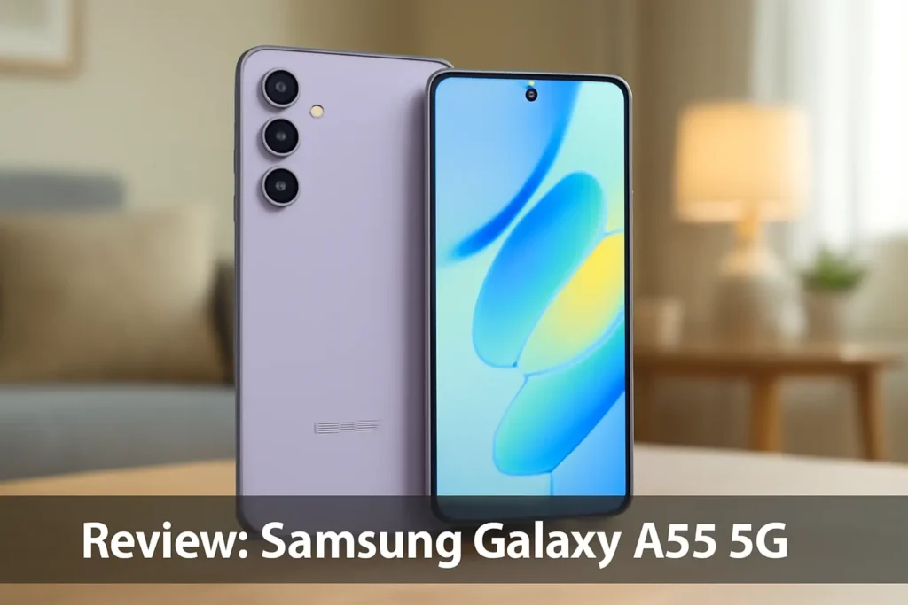 Samsung Galaxy A55 5G: Câmera Tripla de até 50MP, Tela Super AMOLED 120Hz e Design Premium