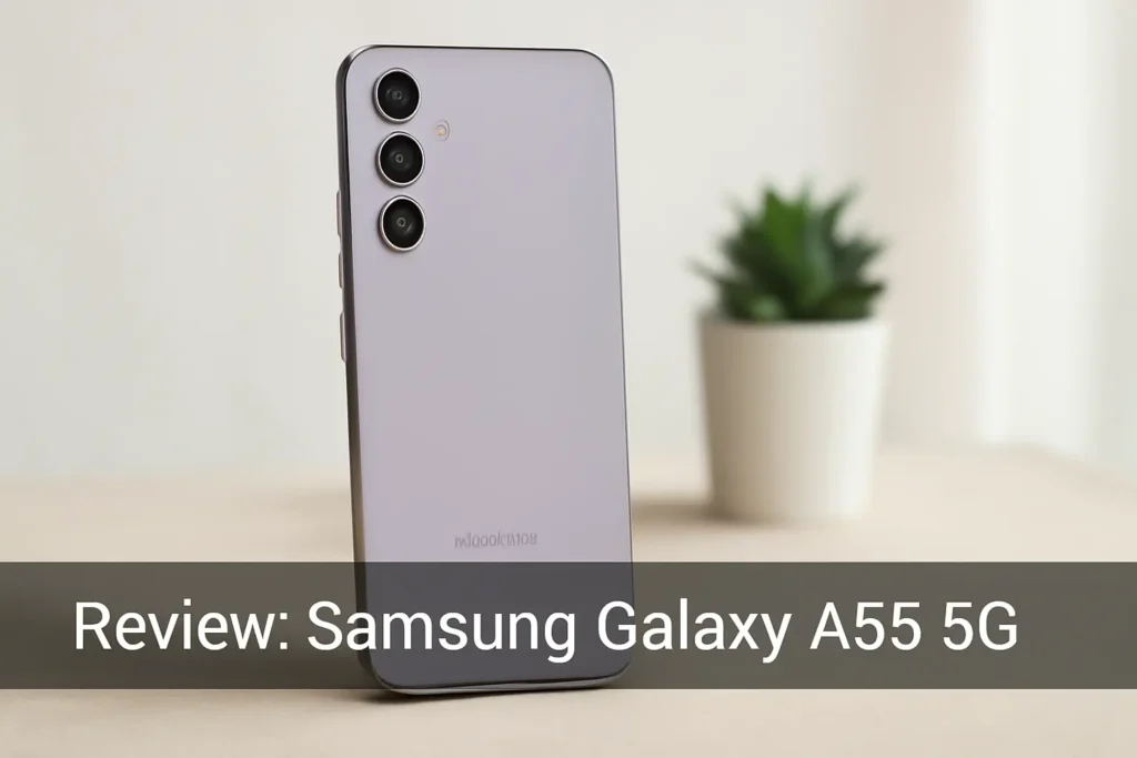 Samsung Galaxy A55 5G: Câmera Tripla 50MP, Tela 6.6" e 128GB