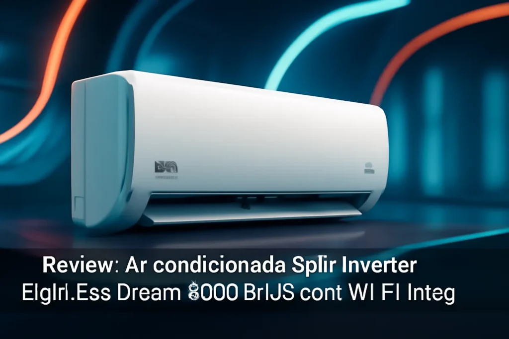 Ar-condicionado Split Inverter Elgin Eco Dream 9000 BTUs com Wi-Fi Integrado