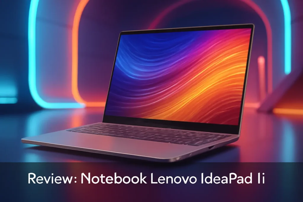 Notebook Lenovo IdeaPad 1i Intel Core i3-1215U 4GB 128GB 15.6" Linux