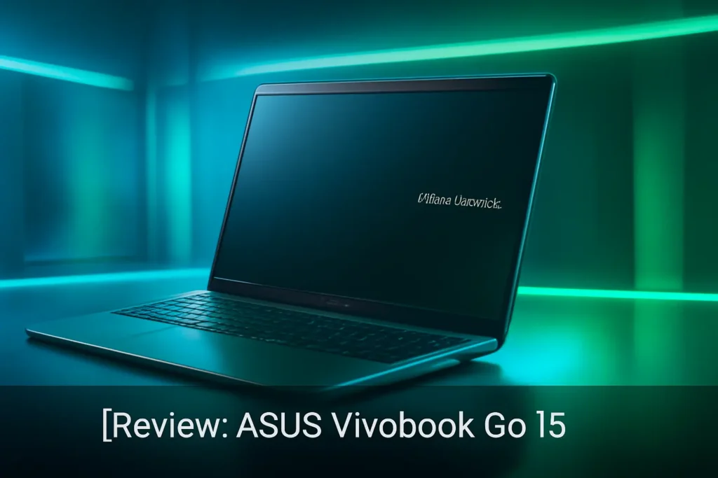 Notebook ASUS Vivobook Go 15: Desempenho e Confiabilidade em um Design Compacto