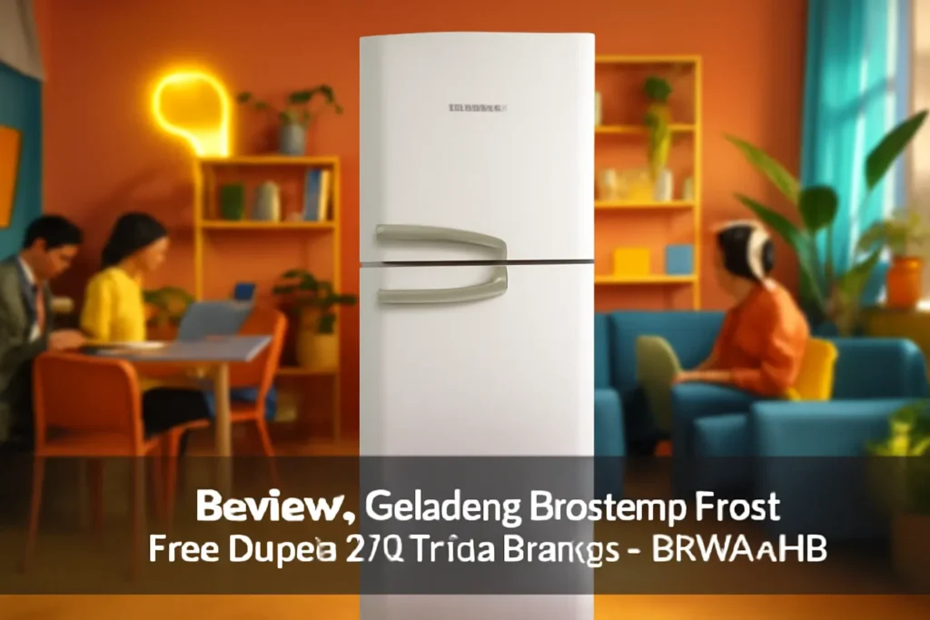 Geladeira Brastemp Frost Free Duplex 375 litros Branca - BRM44HB