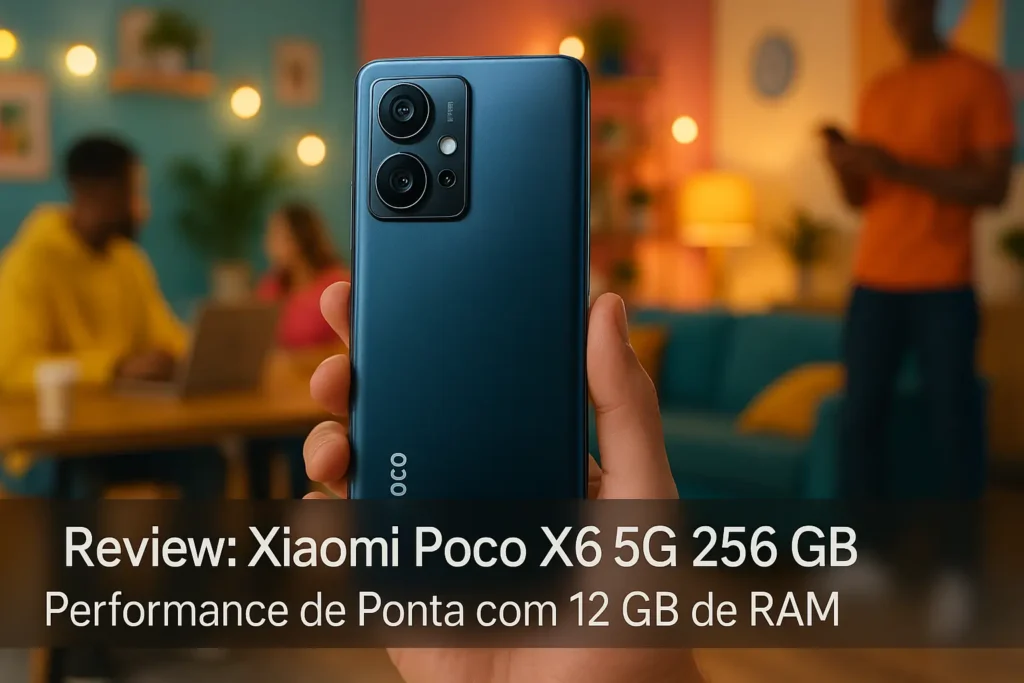 Xiaomi Poco X6 5G 256 GB: Performance de Ponta com 12 GB de RAM