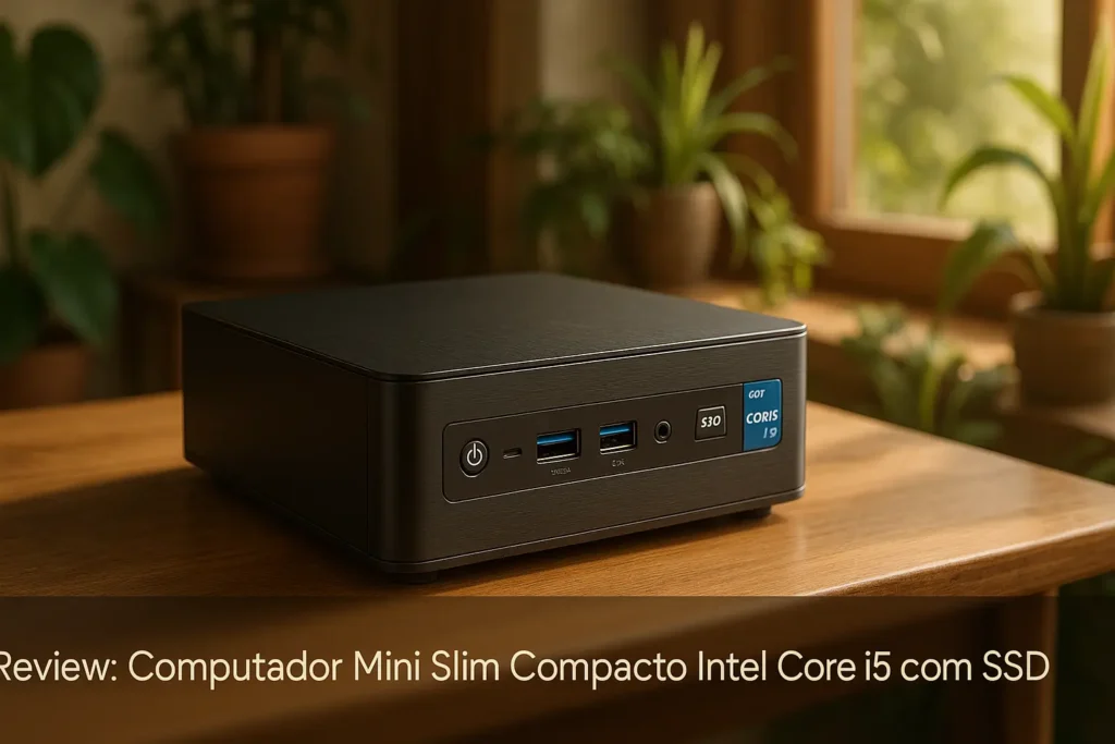 Computador Mini Slim Compacto Intel Core i5 com SSD