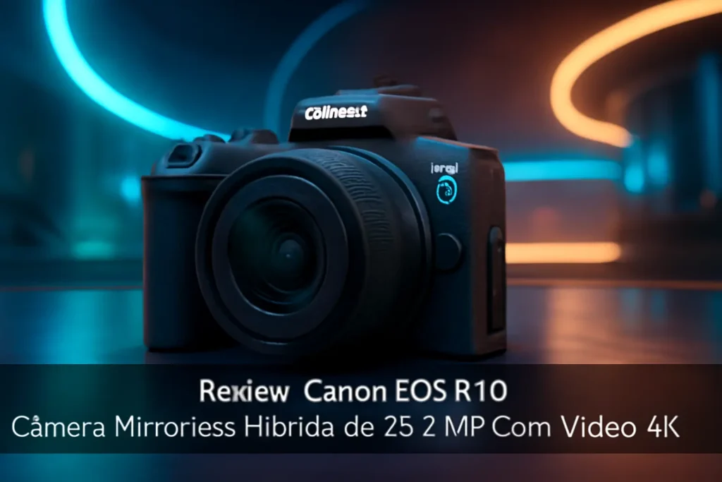Canon EOS R10: Câmera Mirrorless Híbrida de 24,2 MP com Vídeo 4K