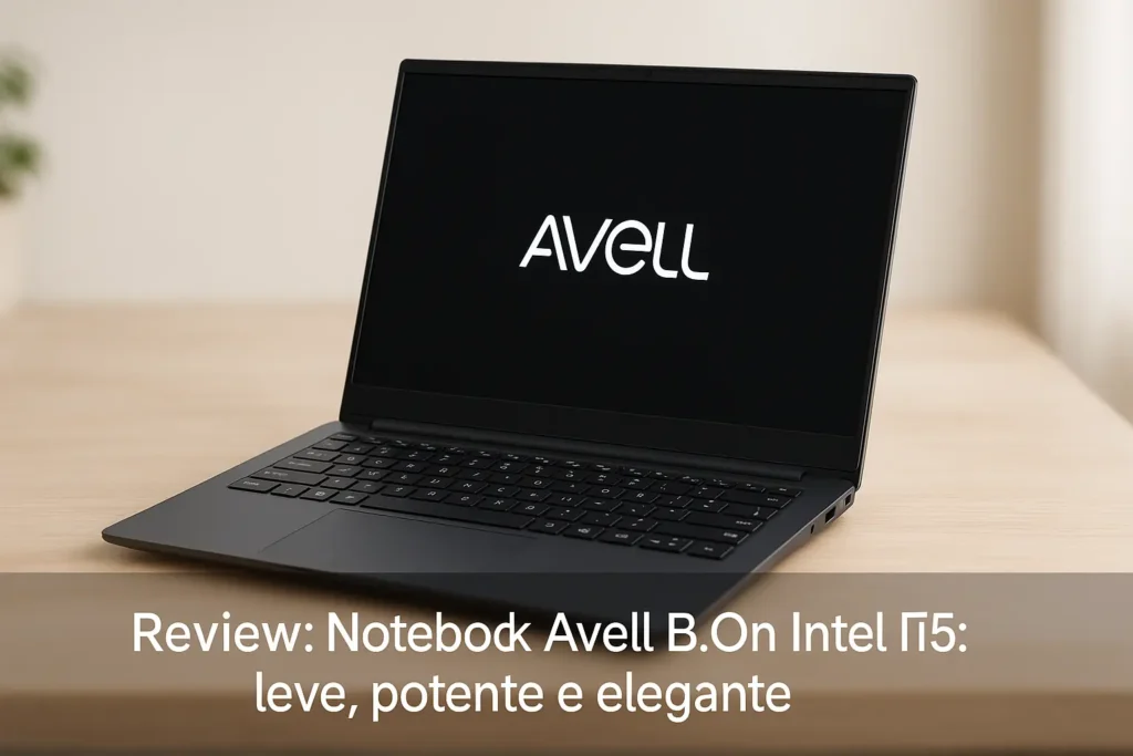 Notebook Avell B.On Intel i5: leve, potente e elegante