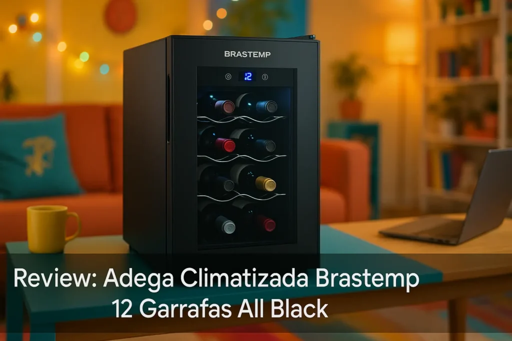 Adega Climatizada Brastemp 12 Garrafas All Black
