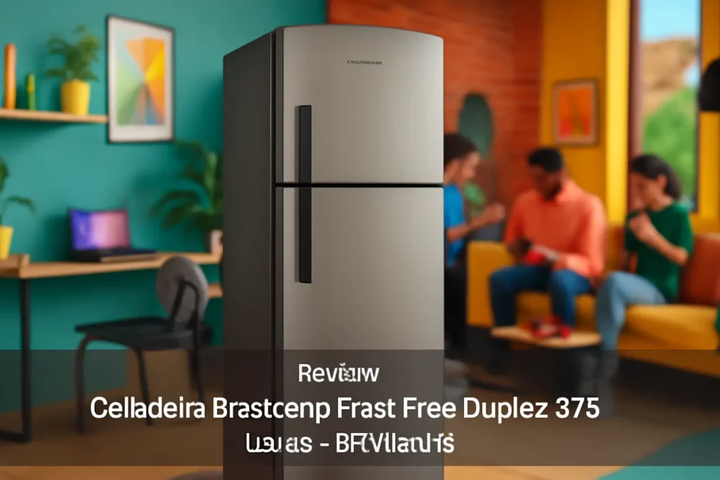 Geladeira Brastemp Frost Free Duplex 375 Litros - BRM44HB