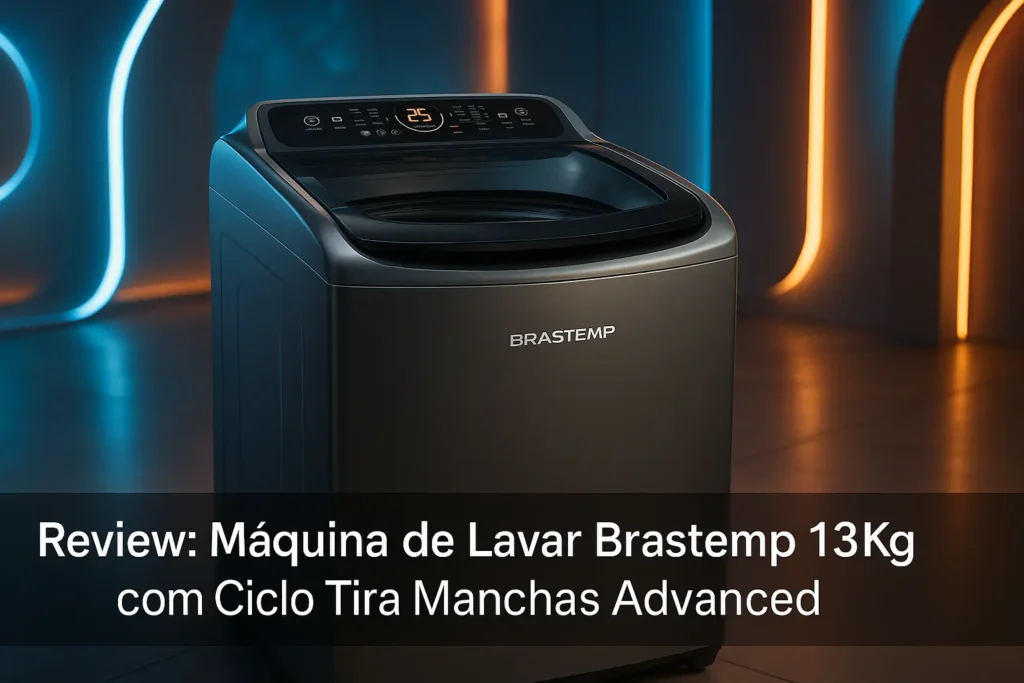 Máquina de Lavar Brastemp 13Kg com Ciclo Tira Manchas Advanced
