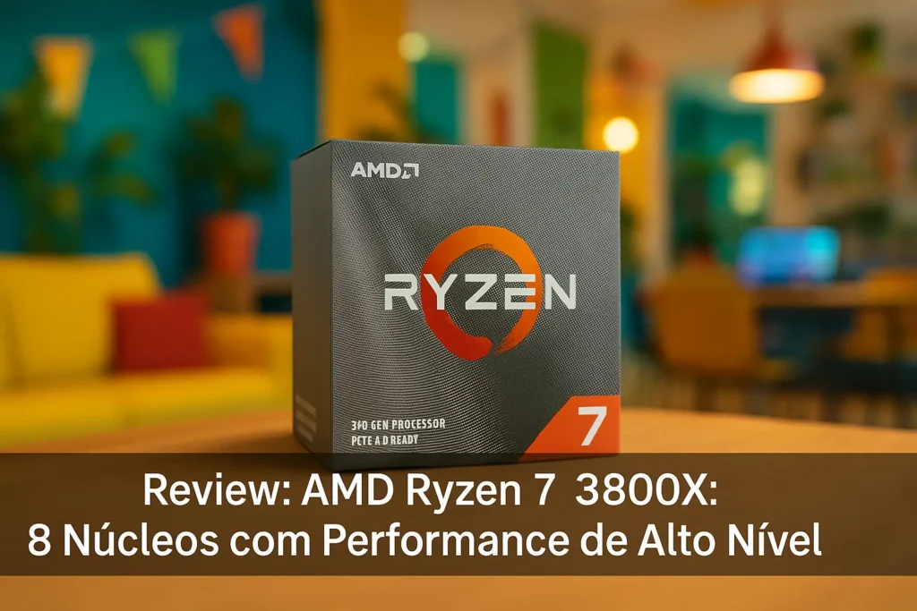 AMD Ryzen 7 3800X: 8 Núcleos com Performance de Alto Nível