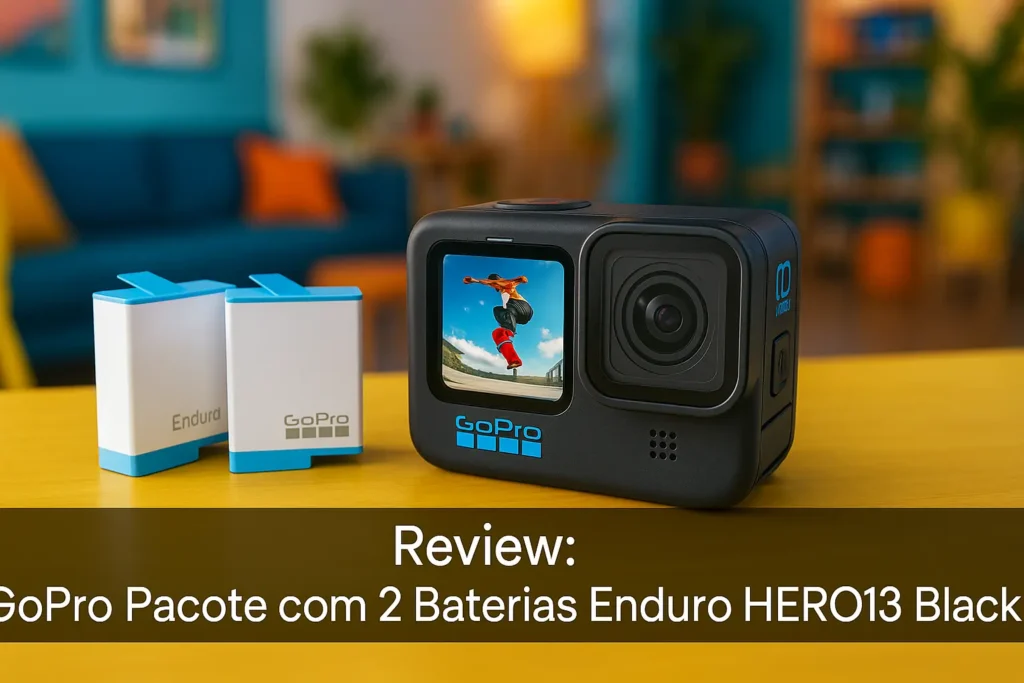GoPro Pacote com 2 Baterias Enduro HERO13 Black