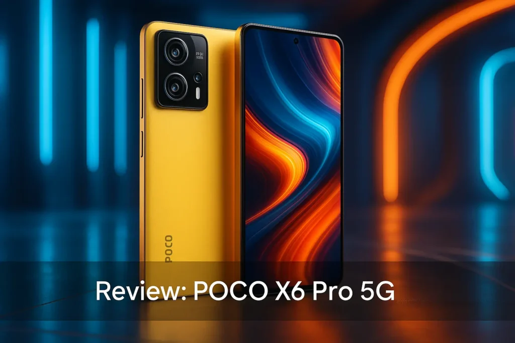 POCO X6 Pro 5G: desempenho insano, tela AMOLED e 5G