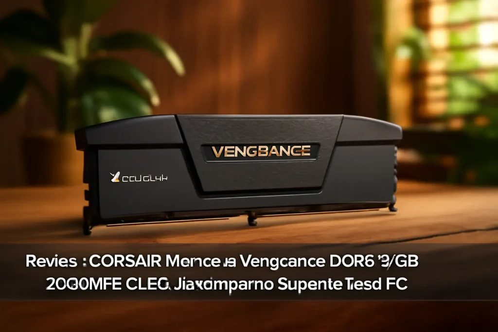 CORSAIR Memória Vengeance DDR5 32GB 6000MHz CL36: Desempenho Superior para Seu PC
