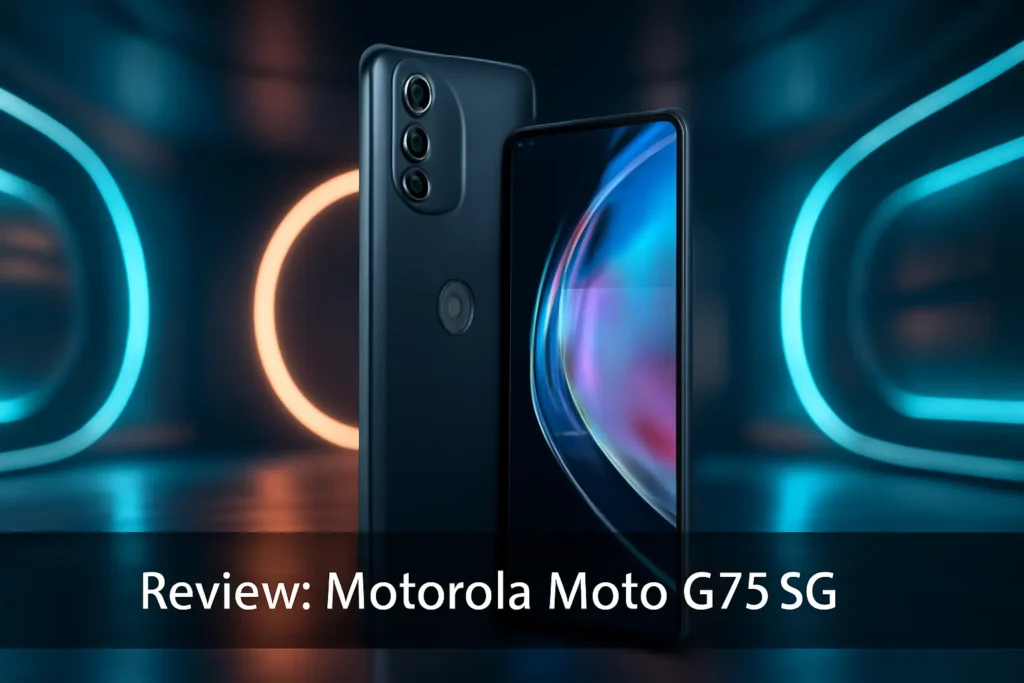 Smartphone Motorola Moto G75 5G: Desempenho e Resistência com IA e Câmera Sony 50MP