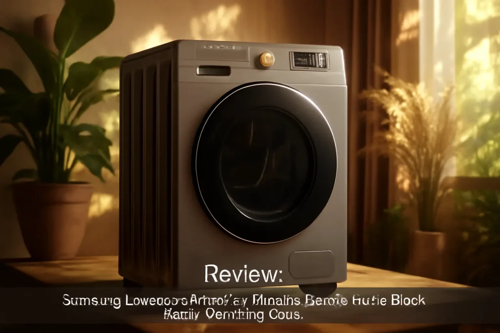 Samsung Lavadora de Roupas Digital Inverter Porta Black WW11T Inox 11kg 220V