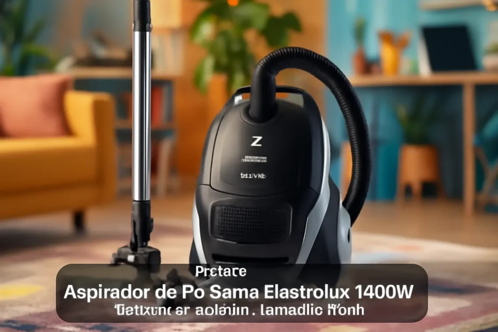 Aspirador de Pó Sem Saco Electrolux 1400W: Potência e Silêncio para Sua Casa