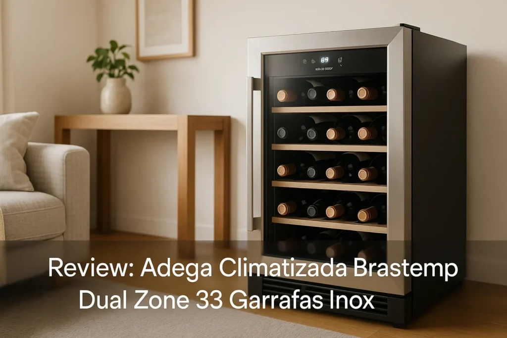 stemp Dual Zone 33 Garrafas Inox