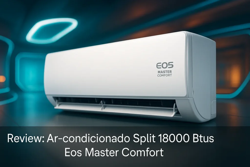 Ar-condicionado Split 18000 Btus Eos Master Comfort: potência e controle