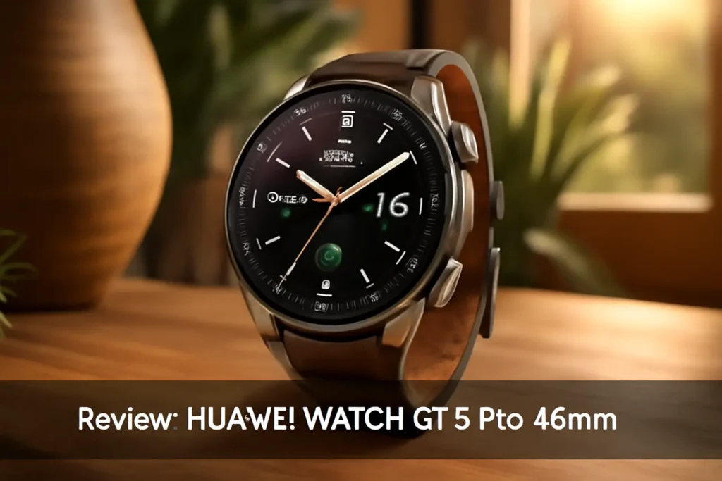 HUAWEI WATCH GT 5 Pro 46mm: Monitoramento Esportivo e Design Premium