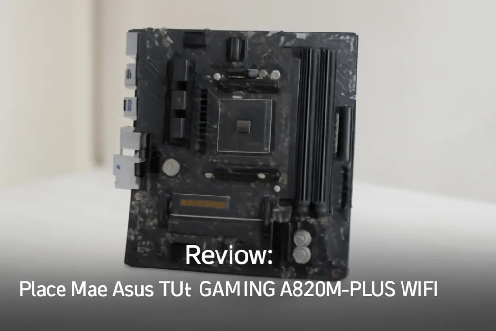 Placa Mãe Asus TUF GAMING A520M-PLUS WIFI: Conectividade Avançada e Desempenho Superior