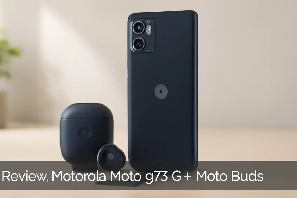 Smartphone Motorola Moto g75 5G + Moto Buds - Desempenho Impressionante e Resistência Militar