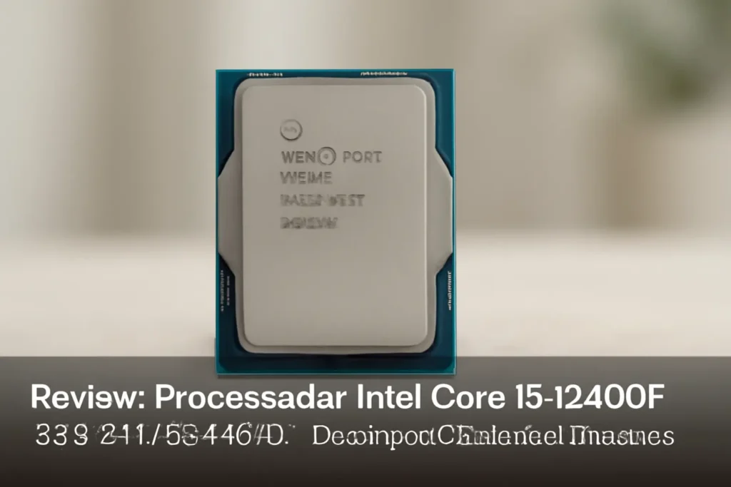 Processador Intel Core i5-12400F 2.5GHz (Turbo 4.4GHz) - Desempenho e Eficiência Imbatíveis