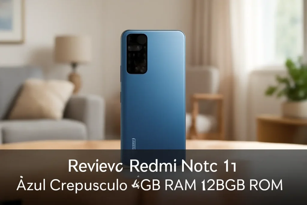 Redmi Note 11 Azul Crepúsculo 4GB RAM 128GB ROM: Desempenho Impressionante e Design Moderno