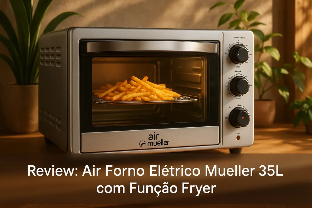 Air Forno Elétrico Mueller 35L com Função Fryer