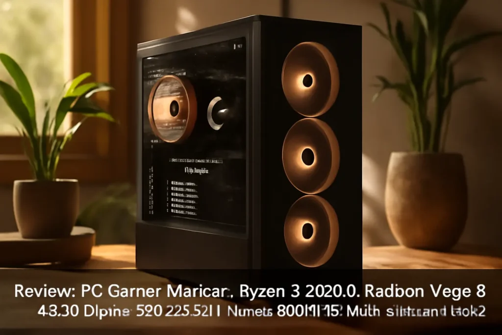 PC Gamer Mancer, Ryzen 3 3200G, Radeon Vega 8, 16GB DDR4, SSD 480GB, Fonte 500W 80 Plus - Avaliação Completa